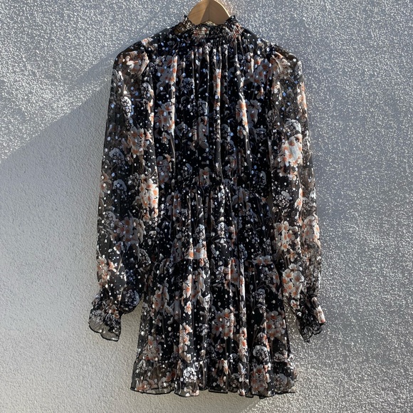 o.p.t Dresses & Skirts - Floral Print Chiffon Women's Dress